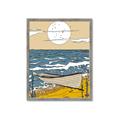 Picture of Summer Vacation Poster _GroupedProduct_Rectangle_Portrait_Framed_Matted_