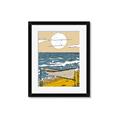 Picture of Summer Vacation Poster _GroupedProduct_Rectangle_Portrait_Framed_Matted_