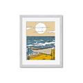 Picture of Summer Vacation Poster _GroupedProduct_Rectangle_Portrait_Framed_Matted_