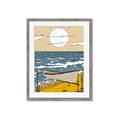 Picture of Summer Vacation Poster _GroupedProduct_Rectangle_Portrait_Framed_Matted_