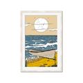 Picture of Summer Vacation Poster _GroupedProduct_Rectangle_Portrait_Framed_Matted_