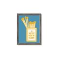 Picture of A Match May in Heaven Poster _GroupedProduct_Rectangle_Portrait_Framed_Matted_