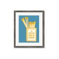 Picture of A Match May in Heaven Poster _GroupedProduct_Rectangle_Portrait_Framed_Matted_