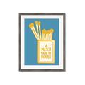 Picture of A Match May in Heaven Poster _GroupedProduct_Rectangle_Portrait_Framed_Matted_