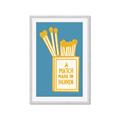 Picture of A Match May in Heaven Poster _GroupedProduct_Rectangle_Portrait_Framed_Matted_