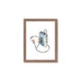 Picture of Retro Walkman Poster _GroupedProduct_Rectangle_Portrait_Framed_Matted_
