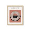 Picture of Geometric Eclipse _GroupedProduct_Rectangle_Portrait_Framed_Matted_