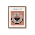 Picture of Geometric Eclipse _GroupedProduct_Rectangle_Portrait_Framed_Matted_