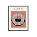 Picture of Geometric Eclipse _GroupedProduct_Rectangle_Portrait_Framed_Matted_