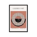 Picture of Geometric Eclipse _GroupedProduct_Rectangle_Portrait_Framed_Matted_