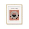 Picture of Geometric Eclipse _GroupedProduct_Rectangle_Portrait_Framed_Matted_