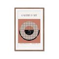 Picture of Geometric Eclipse _GroupedProduct_Rectangle_Portrait_Framed_Matted_