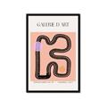 Picture of Curved Pathways _GroupedProduct_Rectangle_Portrait_Framed_Matted_