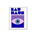 Picture of Bauhaus Eye Poster _GroupedProduct_Rectangle_Portrait_Framed_Matted_