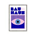 Picture of Bauhaus Eye Poster _GroupedProduct_Rectangle_Portrait_Framed_Matted_