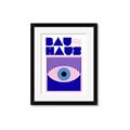 Picture of Bauhaus Eye Poster _GroupedProduct_Rectangle_Portrait_Framed_Matted_