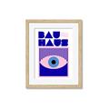Picture of Bauhaus Eye Poster _GroupedProduct_Rectangle_Portrait_Framed_Matted_