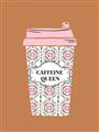 Picture of Caffeeine Queen Poster _GroupedProduct_Rectangle_Portrait_Unframed_Print_Only_