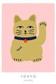 Picture of Maneki Neko – Lucky Cat _GroupedProduct_Rectangle_Portrait_Unframed_Print_Only_