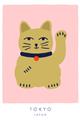 Picture of Maneki Neko – Lucky Cat _GroupedProduct_Rectangle_Portrait_Unframed_Print_Only_
