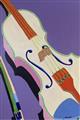Picture of Retro Style Violin _GroupedProduct_Rectangle_Portrait_Unframed_Print_Only_