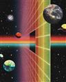 Picture of Space Rainbow Poster  _GroupedProduct_Rectangle_Portrait_Unframed_Print_Only_