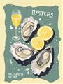 Picture of Oysters Poster _GroupedProduct_Rectangle_Portrait_Unframed_Print_Only_