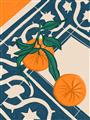 Picture of Summer Mandarins _GroupedProduct_Rectangle_Portrait_Unframed_Print_Only_