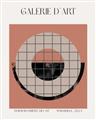 Picture of Geometric Eclipse _GroupedProduct_Rectangle_Portrait_Unframed_Print_Only_