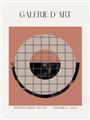 Picture of Geometric Eclipse _GroupedProduct_Rectangle_Portrait_Unframed_Print_Only_