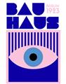 Picture of Bauhaus Eye Poster _GroupedProduct_Rectangle_Portrait_Unframed_Print_Only_