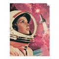 Picture of Astronaut in Space _GroupedProduct_Rectangle_Portrait_Unframed_Print_Only_