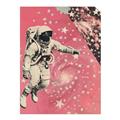 Picture of Astronaut in  Space _GroupedProduct_Rectangle_Portrait_Unframed_Print_Only_