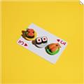 Picture of Sushi Selection on a Playing Card _GroupedProduct_Square_Unframed_Print_Only_
