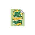 Picture of Easy Peasy Lemon Squeezy Typography Poster _GroupedProduct_Rectangle_Portrait_Unframed_Print_Only_