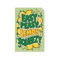 Picture of Easy Peasy Lemon Squeezy Typography Poster _GroupedProduct_Rectangle_Portrait_Unframed_Print_Only_
