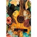 Picture of Music Guitar Collage  _GroupedProduct_Rectangle_Portrait_Unframed_Print_Only_
