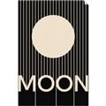Picture of Moon Typography Poster _GroupedProduct_Rectangle_Portrait_Unframed_Print_Only_