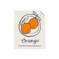 Picture of Food Art - Oranges Valencia Fruit Market _GroupedProduct_Rectangle_Portrait_Unframed_Print_Only_