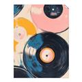 Picture of Retro Vinyl Records Poster _GroupedProduct_Rectangle_Portrait_Unframed_Print_Only_