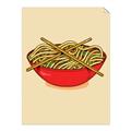 Picture of China Noodles _GroupedProduct_Rectangle_Portrait_Unframed_Print_Only_