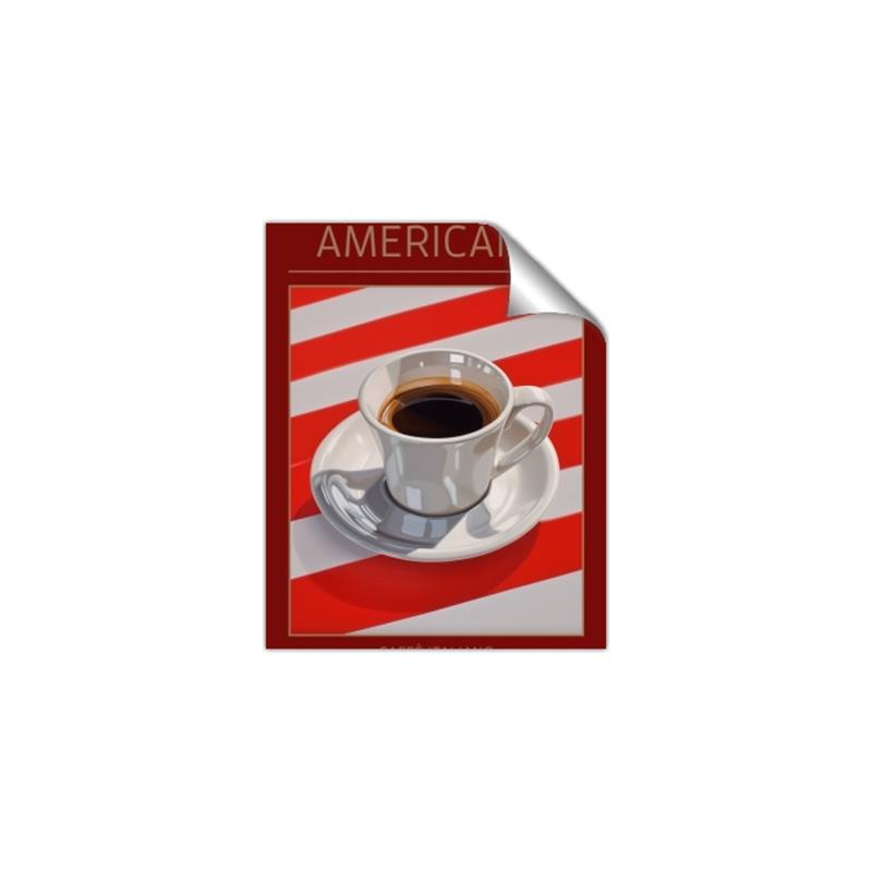 Picture of Americano Coffee _GroupedProduct_Rectangle_Portrait_Unframed_Print_Only_