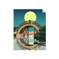 Picture of Japanese Bridge _GroupedProduct_Rectangle_Portrait_Unframed_Print_Only_