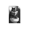 Picture of Plus Size Kitty on the Loo _GroupedProduct_Rectangle_Portrait_Unframed_Print_Only_