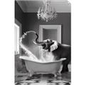 Picture of Joyful Elephant Bath Time _GroupedProduct_Rectangle_Portrait_Unframed_Print_Only_