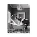 Picture of Joyful Elephant Bath Time _GroupedProduct_Rectangle_Portrait_Unframed_Print_Only_
