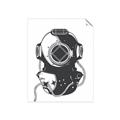Picture of Vintage Diver Poster _GroupedProduct_Rectangle_Portrait_Unframed_Print_Only_