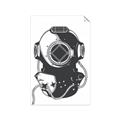 Picture of Vintage Diver Poster _GroupedProduct_Rectangle_Portrait_Unframed_Print_Only_