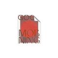 Picture of Good Morning Typography Poster _GroupedProduct_Rectangle_Portrait_Unframed_Print_Only_