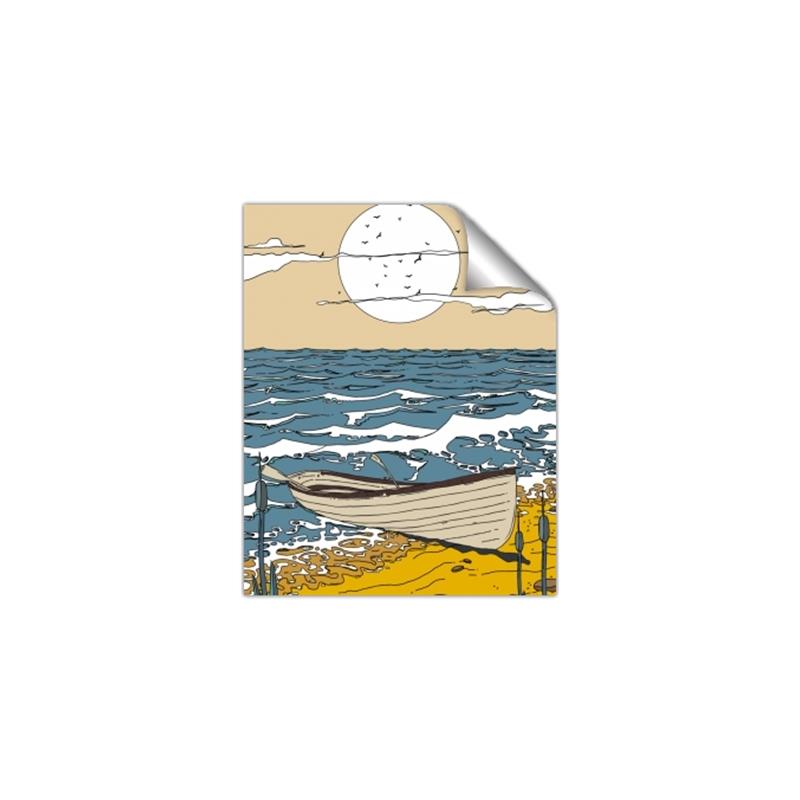 Picture of Summer Vacation Poster _GroupedProduct_Rectangle_Portrait_Unframed_Print_Only_